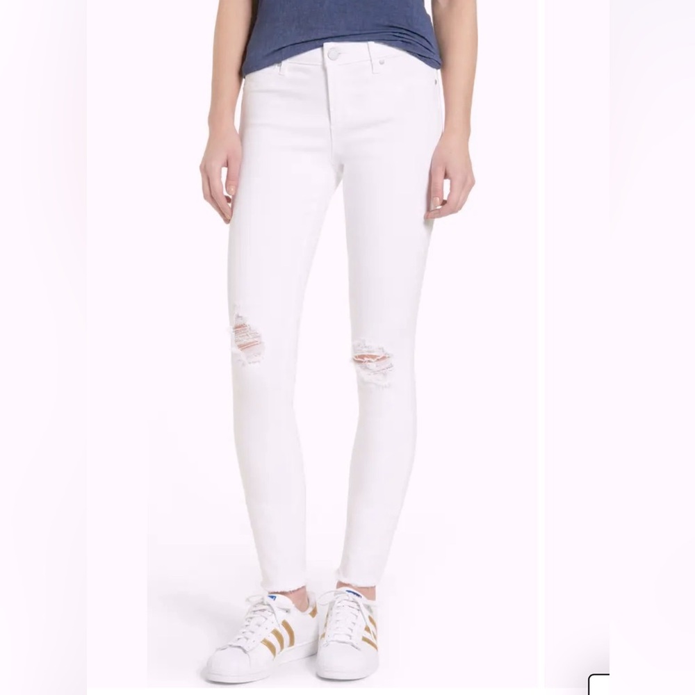Never worn white jeans